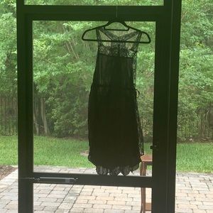 NEW WITHOUT TAGS FREE PEOPLE INTIMATELY BLACK NEGLIGEE